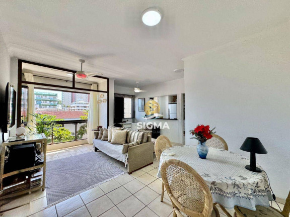 Apartamento com 2 Quartos à Venda, 65 m² em Enseada - Guarujá