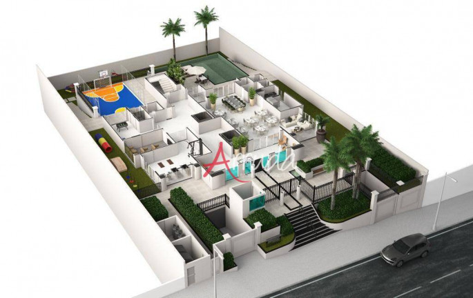 Imagem Apartamento com 3 Quartos à Venda, 122 m² em Country - Cascavel