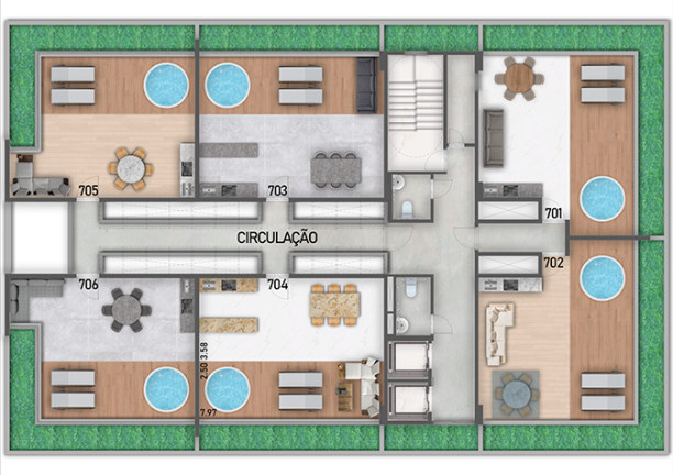 Imagem Apartamento com 4 Quartos à Venda, 135 m² em Ponta De Matos - Cabedelo