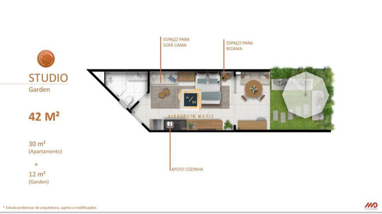 Imagem Apartamento com 1 Quarto à Venda, 30 m² em Cumbuco - Caucaia Imagem Apartamento com 1 Quarto à Venda, 30 m² em Cumbuco - Caucaia