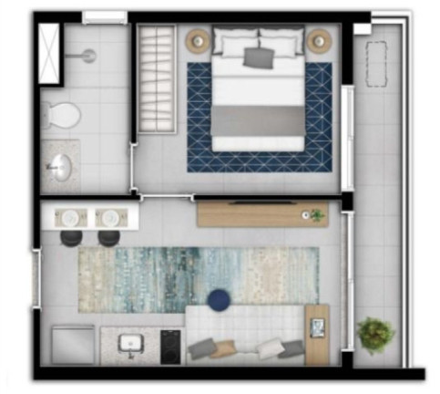 Imagem Apartamento com 1 Quarto à Venda, 29 m² em Vila Madalena - São Paulo Imagem Apartamento com 1 Quarto à Venda, 29 m² em Vila Madalena - São Paulo