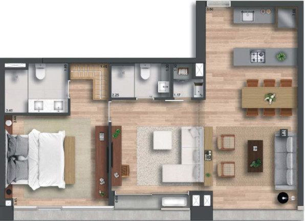 Cobertura com 3 Quartos à Venda, 209 m² em Itaim Bibi - São Paulo