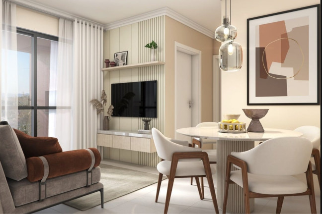 Imagem Apartamento com 2 Quartos à Venda, 49 m² em Centro - Pinhais