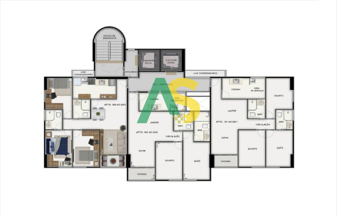 Imagem Imóvel com 2 Quartos à Venda, 58 m² em Casa Amarela - Recife Imagem Imóvel com 2 Quartos à Venda, 58 m² em Casa Amarela - Recife