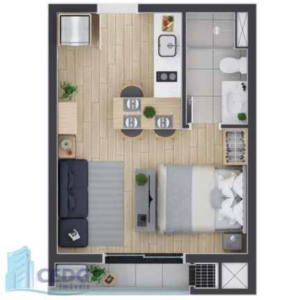 Imagem Apartamento com 3 Quartos à Venda, 67 m² em Portão - Curitiba