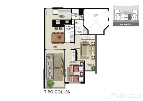 Imagem Apartamento com 1 Quarto à Venda, 70 m² em Praia Do Morro - Guarapari Imagem Apartamento com 1 Quarto à Venda, 70 m² em Praia Do Morro - Guarapari