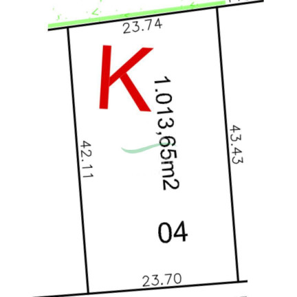 Terreno à Venda, 1.013 m² em Centro - Cabreúva