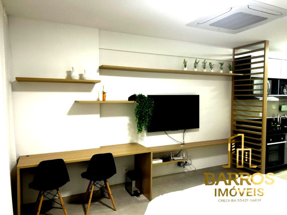 Imagem Apartamento com 1 Quarto para Alugar, 29 m² em Ondina - Salvador