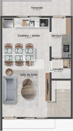 Imagem Sobrado com 2 Quartos à Venda, 111 m² em Monte Verde - Farroupilha Imagem Sobrado com 2 Quartos à Venda, 111 m² em Monte Verde - Farroupilha