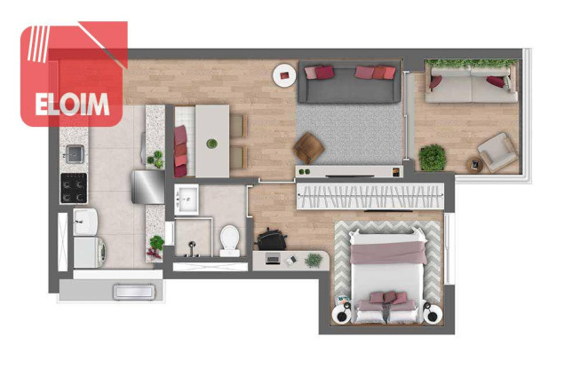 Imagem Apartamento com 1 Quarto à Venda, 48 m² em Perdizes - São Paulo Imagem Apartamento com 1 Quarto à Venda, 48 m² em Perdizes - São Paulo