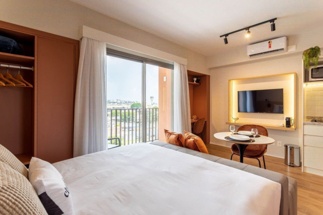 Apartamento com 1 Quarto para Alugar, 29 m² em Vila Congonhas - São Paulo