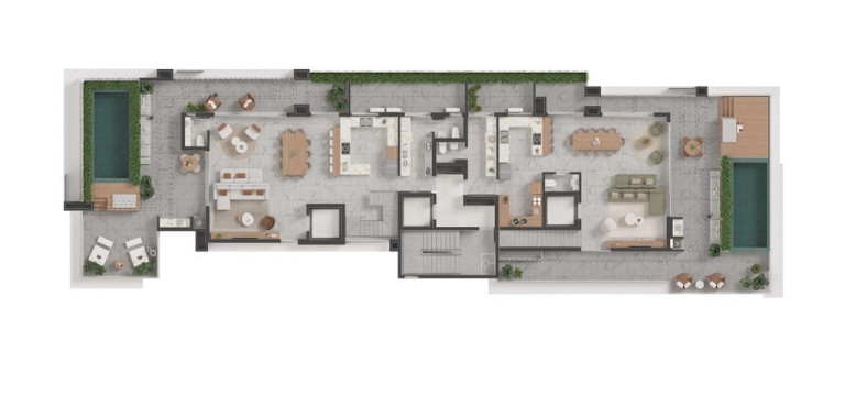 Imagem Cobertura com 3 Quartos à Venda, 201 m² em Bigorrilho - Curitiba