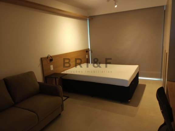 Imagem Apartamento com 1 Quarto para Alugar, 33 m² em Brooklin  - São Paulo
