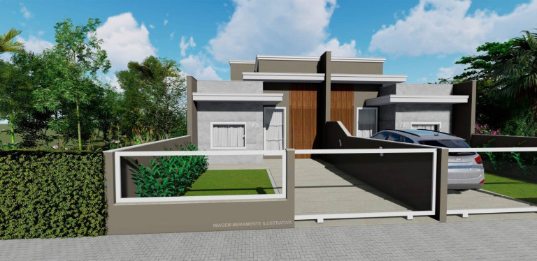 Casa com 3 Quartos à Venda, 67 m² em Salinas - Balneário Barra Do Sul