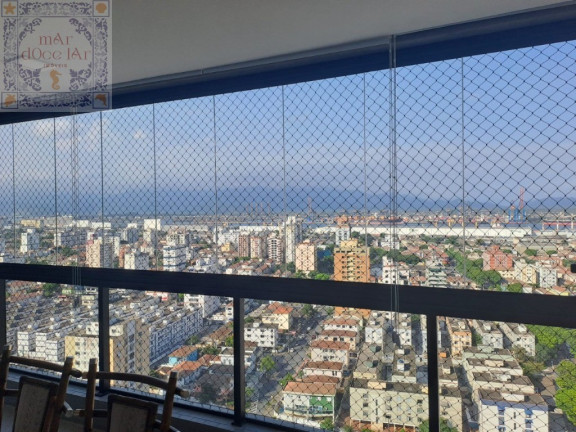 Imagem Apartamento com 3 Quartos à Venda, 120 m² em Aparecida - Santos