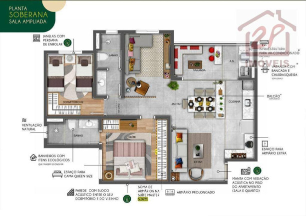 Imagem Apartamento com 3 Quartos à Venda, 75 m² em Parque Industrial - São José Dos Campos