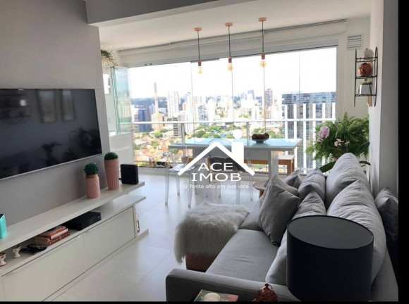 Imagem Apartamento com 1 Quarto à Venda, 74 m² em Brooklin - São Paulo