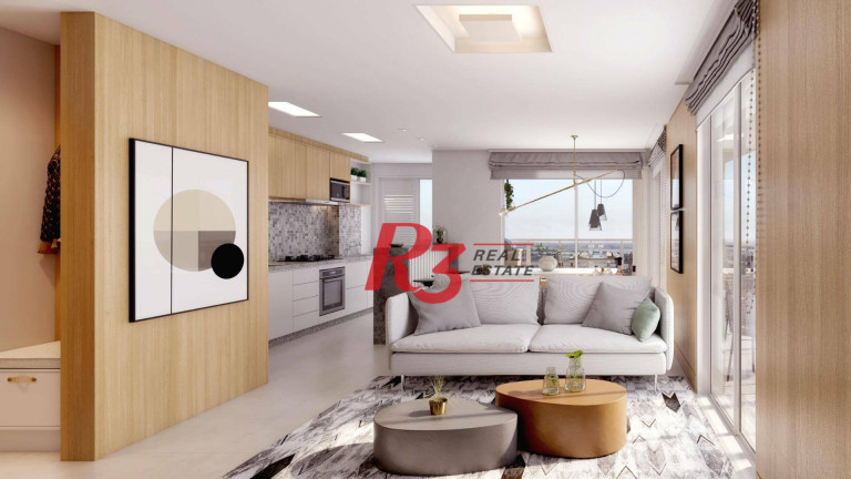 Imagem Apartamento com 2 Quartos à Venda, 65 m² em Vila Rica - Santos Imagem Apartamento com 2 Quartos à Venda, 65 m² em Vila Rica - Santos