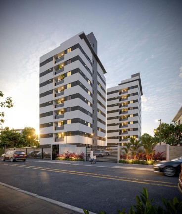Apartamento com 2 Quartos à Venda, 52 m² em Jardim Cidade Universitária - João Pessoa