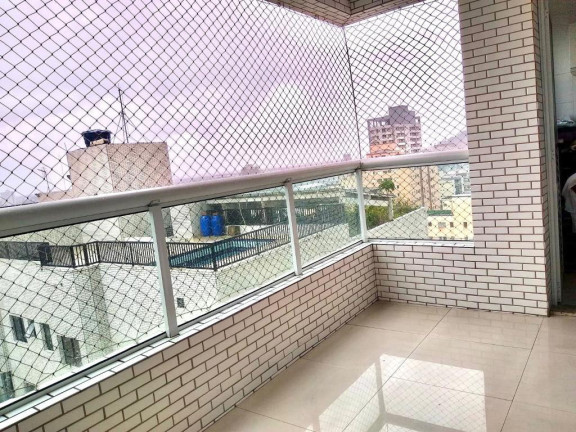 Apartamento com 3 Quartos à Venda, 92 m² em Canto Do Forte - Praia Grande