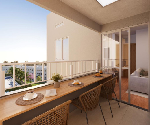 Imagem Apartamento com 1 Quarto à Venda, 40 m² em Campinho Da Serra Ii - Serra Imagem Apartamento com 1 Quarto à Venda, 40 m² em Campinho Da Serra Ii - Serra