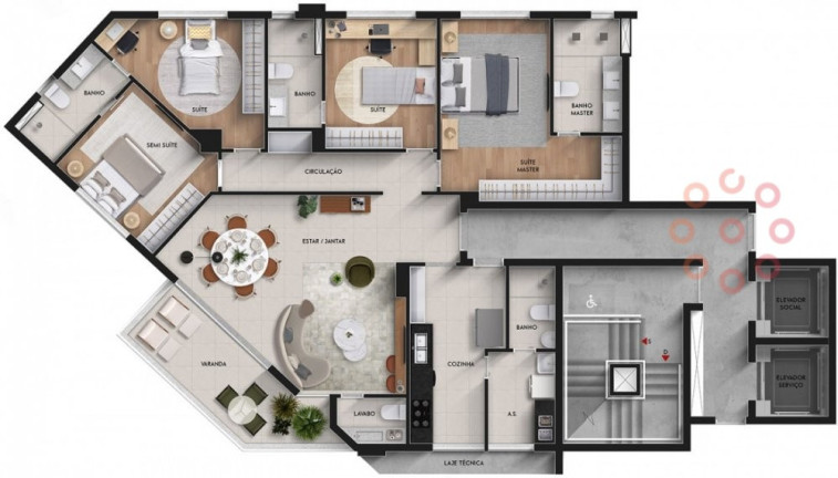 Imagem Apartamento com 4 Quartos à Venda, 140 m² em Savassi - Belo Horizonte