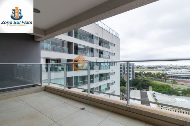 Imagem Apartamento com 1 Quarto para Alugar, 45 m² em Campo Belo - São Paulo