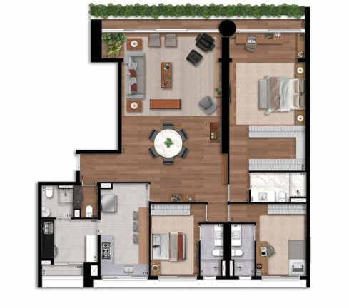 Imagem Apartamento com 2 Quartos à Venda, 105 m² em Itaim Bibi - São Paulo
