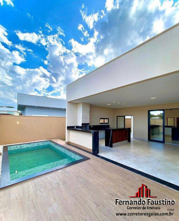Imagem Casa de Condomínio com 3 Quartos à Venda, 230 m² em Residencial Goiânia Golfe Clube - Goiânia Imagem Casa de Condomínio com 3 Quartos à Venda, 230 m² em Residencial Goiânia Golfe Clube - Goiânia