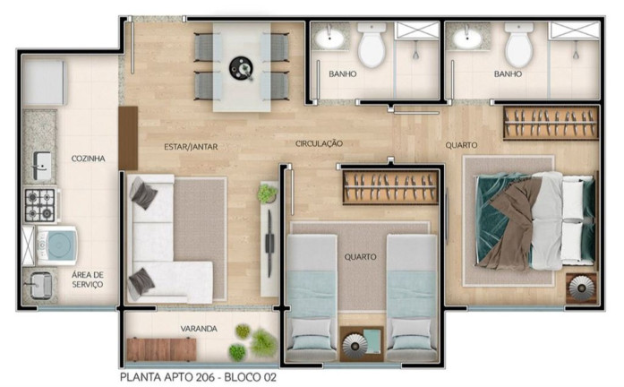 Imagem Imóvel com 2 Quartos à Venda, 45 m² em Méier - Rio De Janeiro