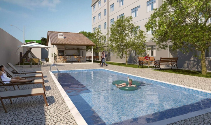 Imagem Imóvel com 2 Quartos à Venda, 46 m² em Posse - Nova Iguaçu