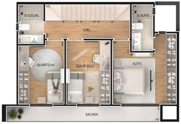 Imagem Casa de Condomínio com 3 Quartos à Venda, 138 m² em Bairro Alto - Curitiba Imagem Casa de Condomínio com 3 Quartos à Venda, 138 m² em Bairro Alto - Curitiba