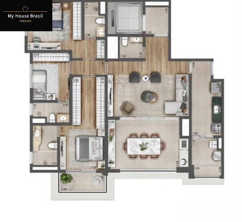 Apartamento com 3 Quartos à Venda, 129 m² em Tucuruvi - São Paulo