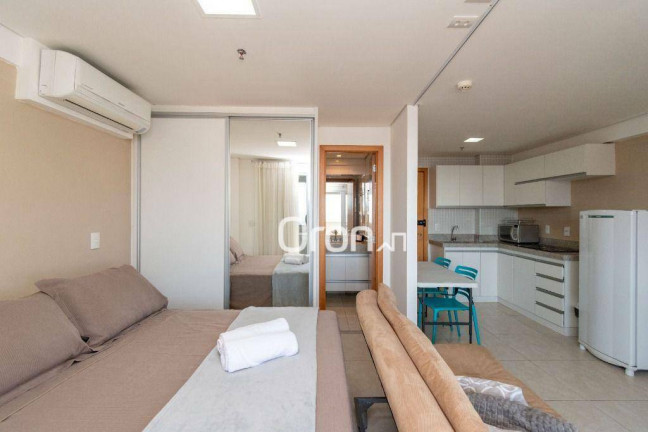 Imagem Apartamento com 1 Quarto à Venda, 38 m² em Jardim Goiás - Goiânia