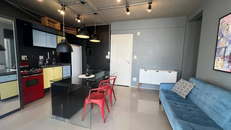 Apartamento com 1 Quarto para Alugar, 44 m² em Ponta Da Praia - Santos