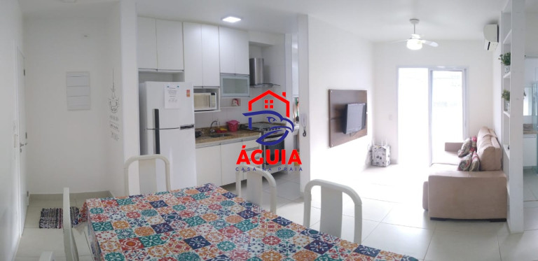 Apartamento com 2 Quartos à Venda, 57 m² em Toninhas - Ubatuba