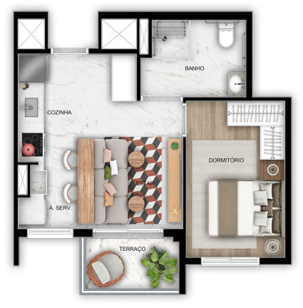 Imagem Apartamento com 3 Quartos à Venda, 56 m² em Vila Guarani (z Sul) - São Paulo Imagem Apartamento com 3 Quartos à Venda, 56 m² em Vila Guarani (z Sul) - São Paulo
