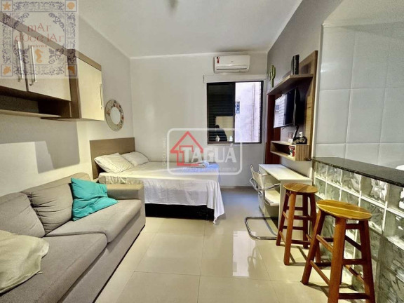 Imagem Apartamento com 1 Quarto à Venda, 28 m² em Ponta Da Praia - Santos