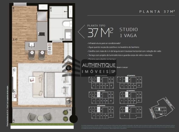 Imagem Apartamento com 1 Quarto à Venda, 34 m² em Pinheiros - São Paulo Imagem Apartamento com 1 Quarto à Venda, 34 m² em Pinheiros - São Paulo
