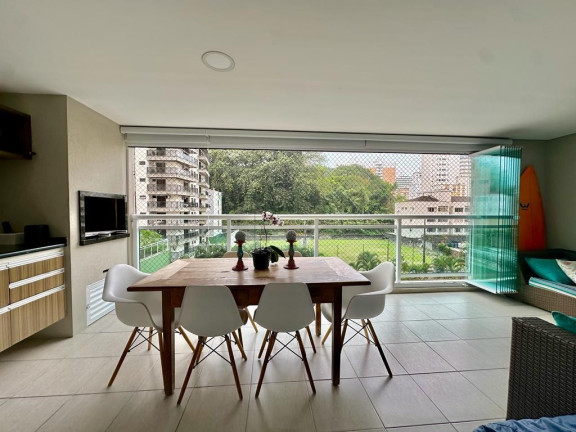 Apartamento com 3 Quartos à Venda, 134 m² em Astúrias - Guarujá