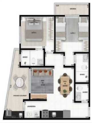 Imagem Imóvel com 2 Quartos à Venda, 80 m² em Praia Grande - Ubatuba Imagem Imóvel com 2 Quartos à Venda, 80 m² em Praia Grande - Ubatuba