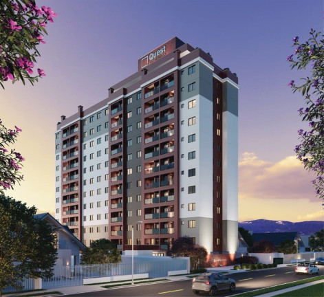 Imagem Apartamento com 2 Quartos à Venda, 49 m² em Centro - Pinhais
