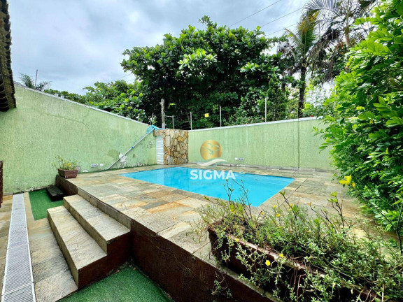 Casa com 3 Quartos à Venda, 253 m² em Balneário Praia Do Pernambuco - Guarujá
