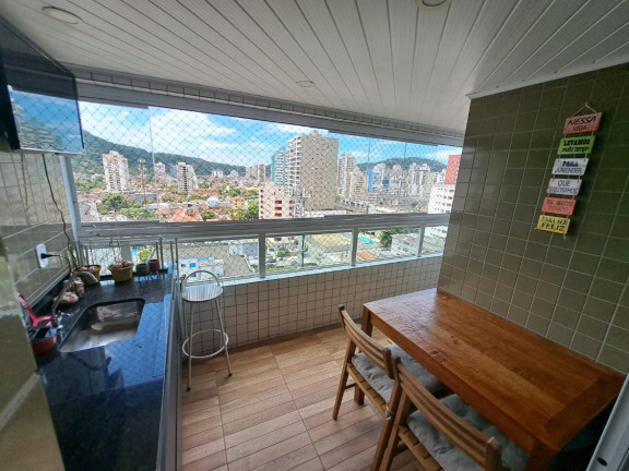Apartamento com 2 Quartos à Venda, 73 m² em Canto Do Forte - Praia Grande