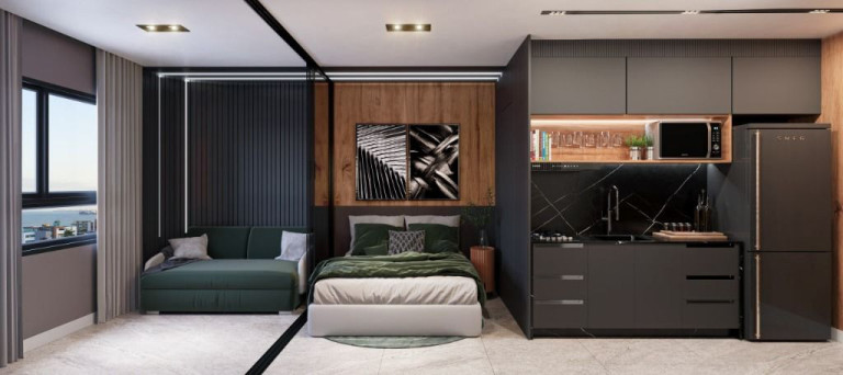 Imagem Apartamento com 1 Quarto à Venda, 19 m² em Jardim Oceania - João Pessoa