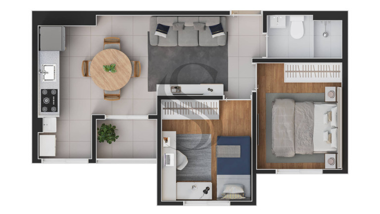 Imagem Apartamento com 2 Quartos à Venda, em Chácaras Reunidas São Jorge - Sorocaba Imagem Apartamento com 2 Quartos à Venda, em Chácaras Reunidas São Jorge - Sorocaba