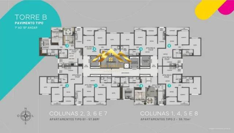 Imagem Apartamento com 1 Quarto à Venda, 47 m² em Santo Amaro - Recife