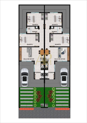 Imagem Casa com 2 Quartos à Venda, 48 m² em Forquilhas - São José