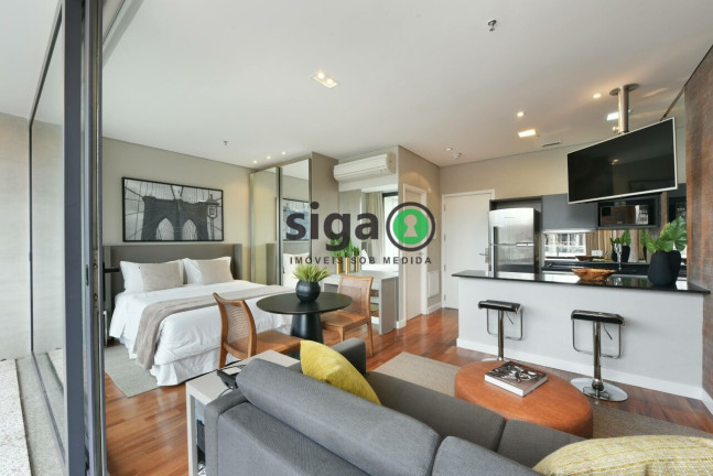 Imagem Apartamento com 1 Quarto à Venda, 42 m² em Vila Olímpia - São Paulo