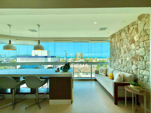 Imagem Apartamento com 3 Quartos à Venda, 132 m² em Enseada - Guarujá